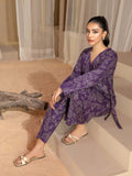 Limelight Winter Unstitched Printed Khaddar Single Shirt U3102 Purple