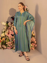 Limelight Winter Unstitched Printed Linen Single Shirt U3109 Green