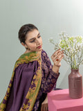Limelight Winter Unstitched Printed Khaddar 2Pc Suit U3114 Purple