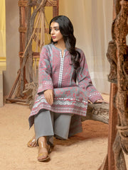 Limelight Winter Unstitched Printed Cotton 2Pc Suit U3138 Grey