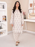 Limelight Summer Unstitched Printed Lawn 2Pc Suit U3347 Off White