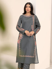 Limelight Summer Unstitched Printed Lawn 2Pc Suit U3348 Grey