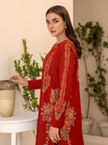 Limelight Summer Unstitched Printed Lawn 2Pc Suit U3348 Red