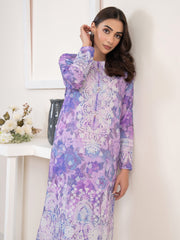 Limelight Summer Unstitched Printed Lawn 1Pc Shirt U3354 Lilac