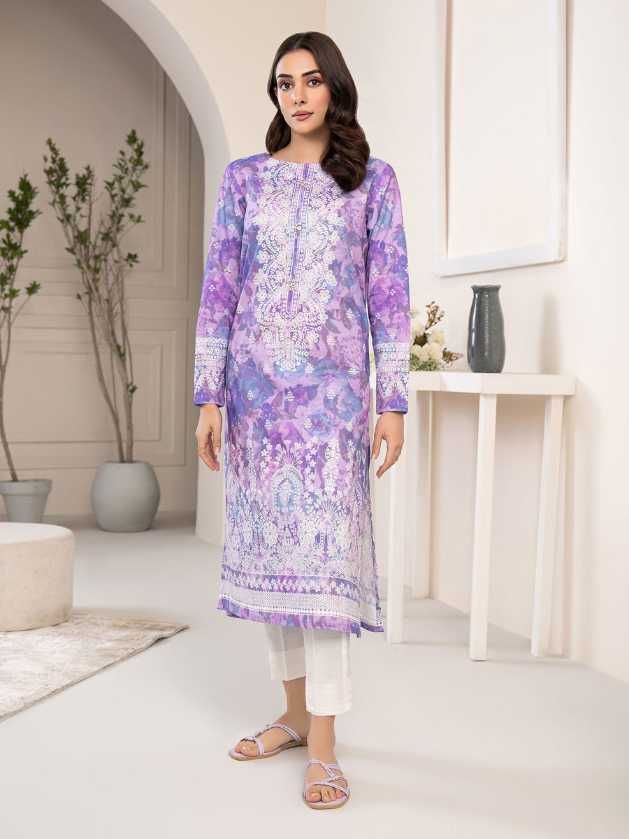 Limelight Summer Unstitched Printed Lawn 1Pc Shirt U3354 Lilac