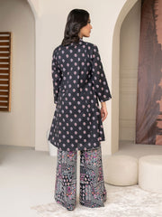 Limelight Summer Unstitched Printed Viscose Lawn 2Pc Suit U3358 Black