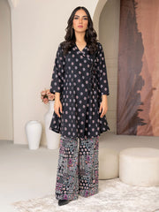 Limelight Summer Unstitched Printed Viscose Lawn 2Pc Suit U3358 Black