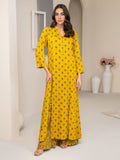 Limelight Summer Unstitched Printed Viscose Lawn 2Pc Suit U3358 Yellow