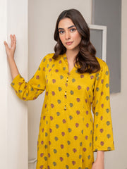 Limelight Summer Unstitched Printed Viscose Lawn 2Pc Suit U3358 Yellow