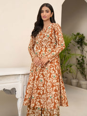 Limelight Summer Unstitched Printed Lawn 1Pc Shirt U3361 Brown