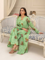 Limelight Summer Unstitched Printed Lawn 1Pc Shirt U3362 Turquoise