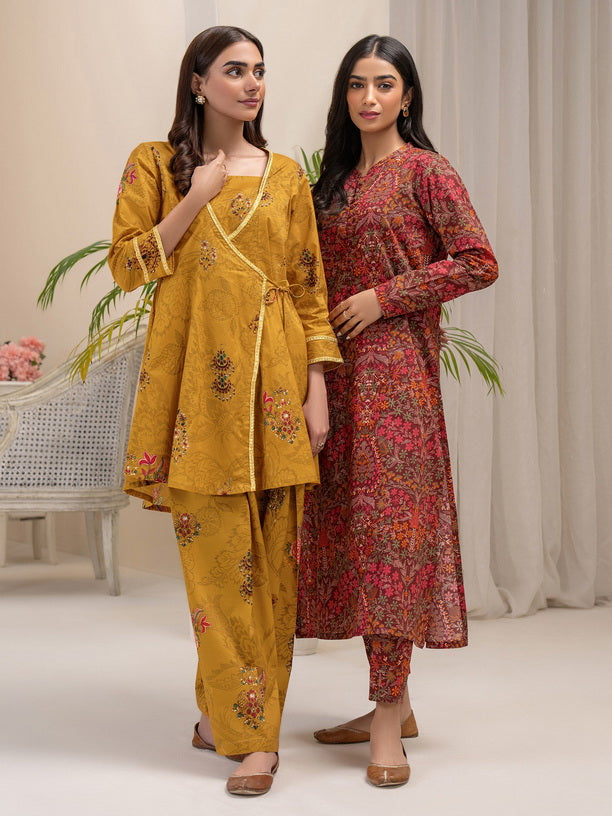 Limelight Summer Unstitched Printed Lawn 1Pc Shirt U3362 Yellow