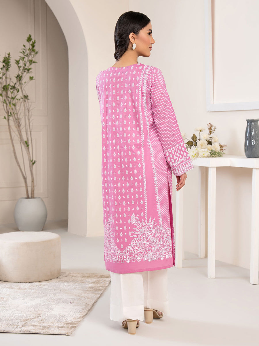Limelight Summer Unstitched Printed Lawn 1Pc Shirt U3363 Pink