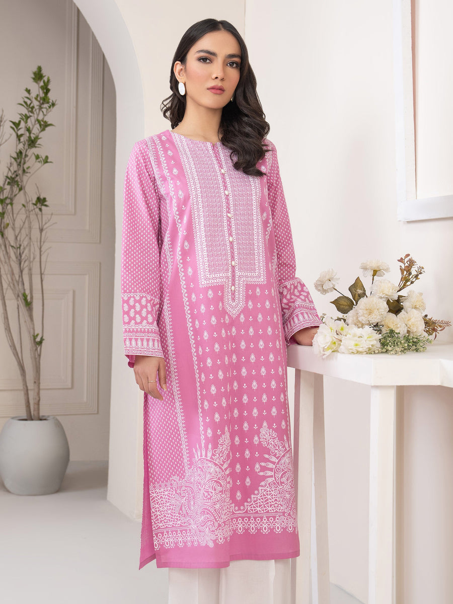Limelight Summer Unstitched Printed Lawn 1Pc Shirt U3363 Pink