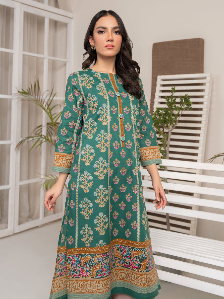 Limelight Summer Unstitched Printed Lawn 1Pc Shirt U3367 Green