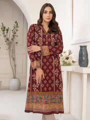 Limelight Summer Unstitched Printed Lawn 1Pc Shirt U3367 Maroon
