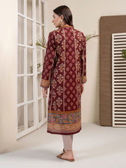 Limelight Summer Unstitched Printed Lawn 1Pc Shirt U3367 Maroon