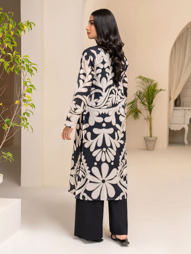 Limelight Summer Unstitched Printed Lawn 1Pc Shirt U3369 Black
