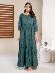 Limelight Summer Unstitched Printed Lawn 1Pc Shirt U3371 Blue