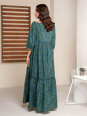 Limelight Summer Unstitched Printed Lawn 1Pc Shirt U3371 Blue