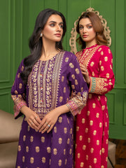 Limelight Summer Unstitched Printed Lawn 2Pc Suit U3381 Purple