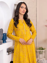 Limelight Summer Unstitched Printed Lawn 1Pc Shirt U3386 Yellow