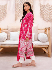 Limelight Summer Unstitched Printed Lawn 2Pc Suit U3387 Pink