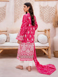 Limelight Summer Unstitched Printed Lawn 2Pc Suit U3387 Pink