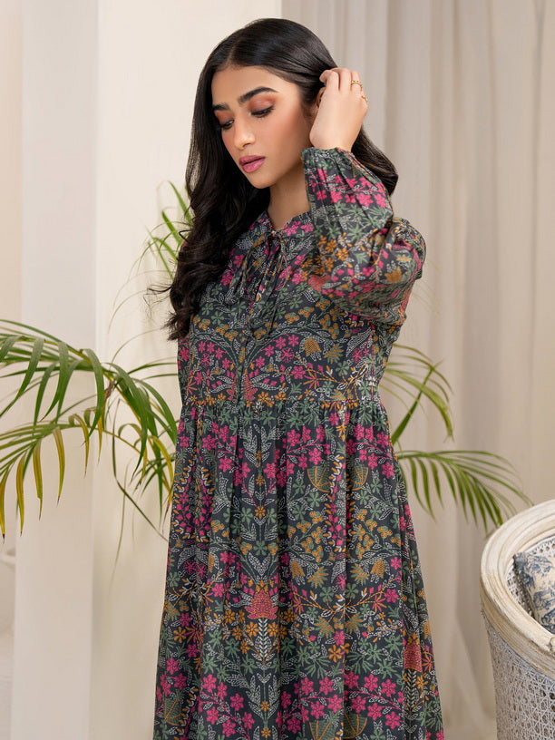 Limelight Summer Unstitched Printed Lawn 1Pc Shirt U3396 Grey