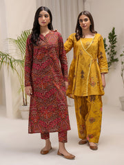 Limelight Summer Unstitched Printed Lawn 1Pc Shirt U3396 Brown