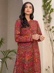 Limelight Summer Unstitched Printed Lawn 1Pc Shirt U3396 Brown