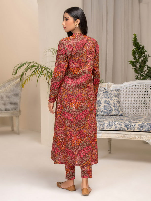 Limelight Summer Unstitched Printed Lawn 1Pc Shirt U3396 Brown
