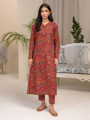 Limelight Summer Unstitched Printed Lawn 1Pc Shirt U3396 Brown