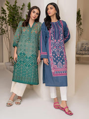 Limelight Summer Unstitched Printed Lawn 1Pc Shirt U3401 Blue