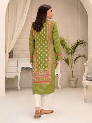 Limelight Summer Unstitched Printed Lawn 1Pc Shirt U3401 Olive