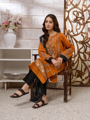 Limelight Summer Unstitched Printed Lawn 2Pc Suit U3417 Orange