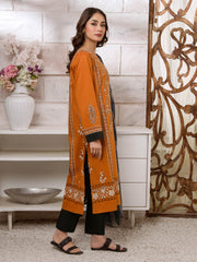 Limelight Summer Unstitched Printed Lawn 2Pc Suit U3417 Orange