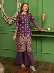 Limelight Summer Unstitched Printed Lawn 2Pc Suit U3419 Purple