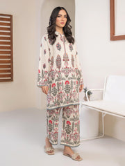 Limelight Summer Unstitched Printed Lawn 1Pc Shirt U3453 Beige