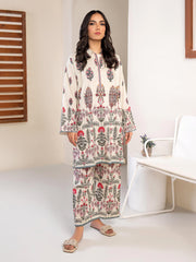 Limelight Summer Unstitched Printed Lawn 1Pc Shirt U3453 Beige
