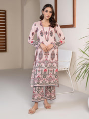 Limelight Summer Unstitched Printed Lawn 1Pc Shirt U3453 Pink