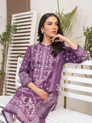 Limelight Summer Unstitched Printed Lawn 1Pc Shirt U3461 Purple