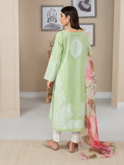 Limelight Summer Unstitched Printed Lawn 2Pc Suit U3468 Green
