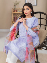 Limelight Summer Unstitched Printed Lawn 2Pc Suit U3468 Lilac