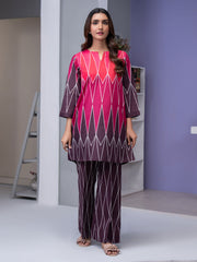 Limelight Summer Unstitched Printed Lawn 2Pc Suit U3472 Red