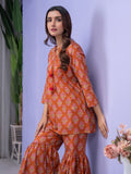 Limelight Summer Unstitched Printed Lawn 1Pc Shirt U3490 Rust
