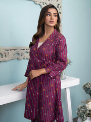 Limelight Summer Unstitched Printed Lawn 1Pc Shirt U3497 Purple
