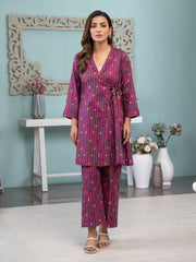 Limelight Summer Unstitched Printed Lawn 1Pc Shirt U3497 Purple