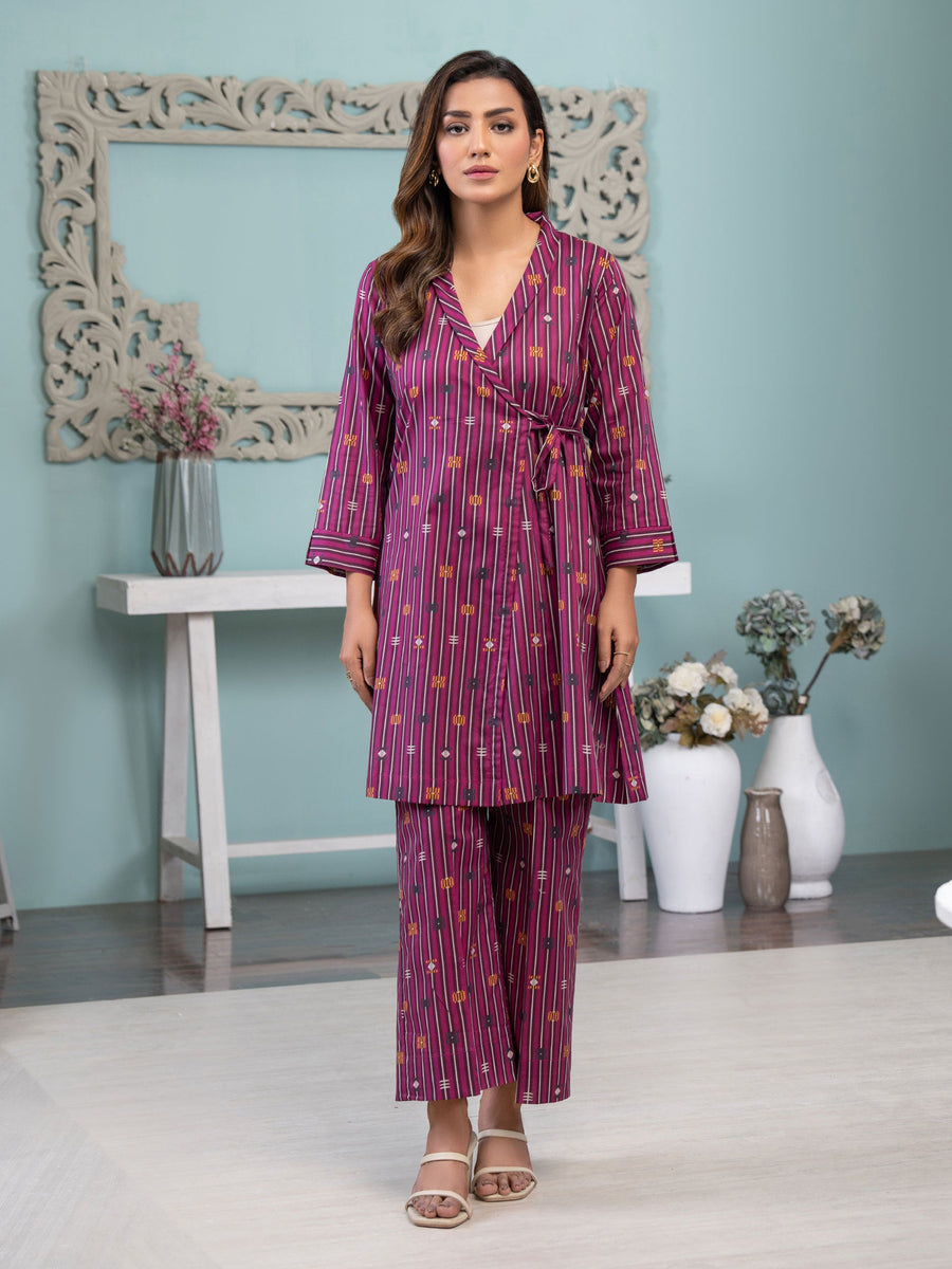 Limelight Summer Unstitched Printed Lawn 1Pc Shirt U3497 Purple