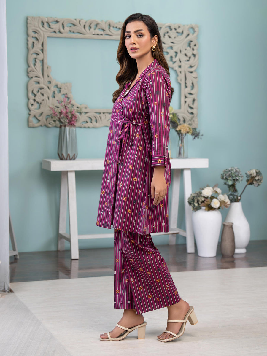 Limelight Summer Unstitched Printed Lawn 1Pc Shirt U3497 Purple